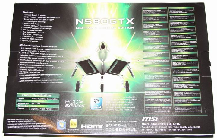 Обзор N580GTX Lightning Xtreme Edition
